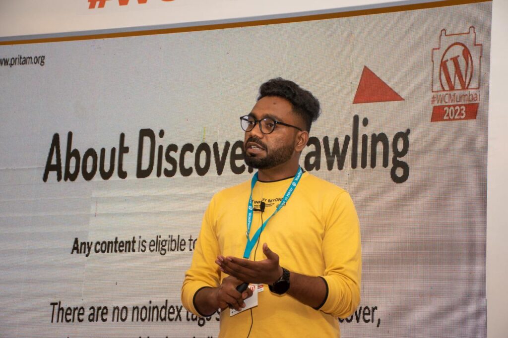 Pritam Sonone WordCamp Mumbai